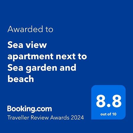 Sea View Apartment Next To Sea Garden And Beach Варна Экстерьер фото